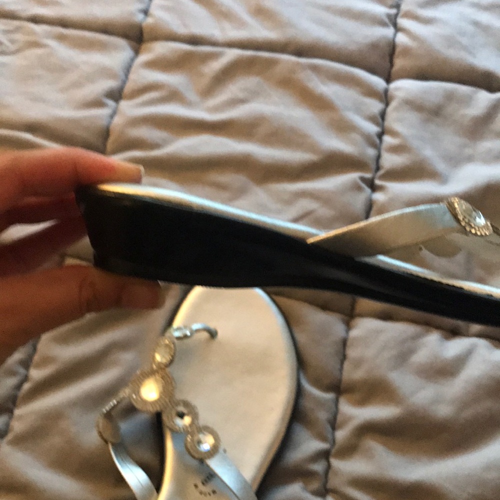 Silver Sandals - Picture 2 of 3